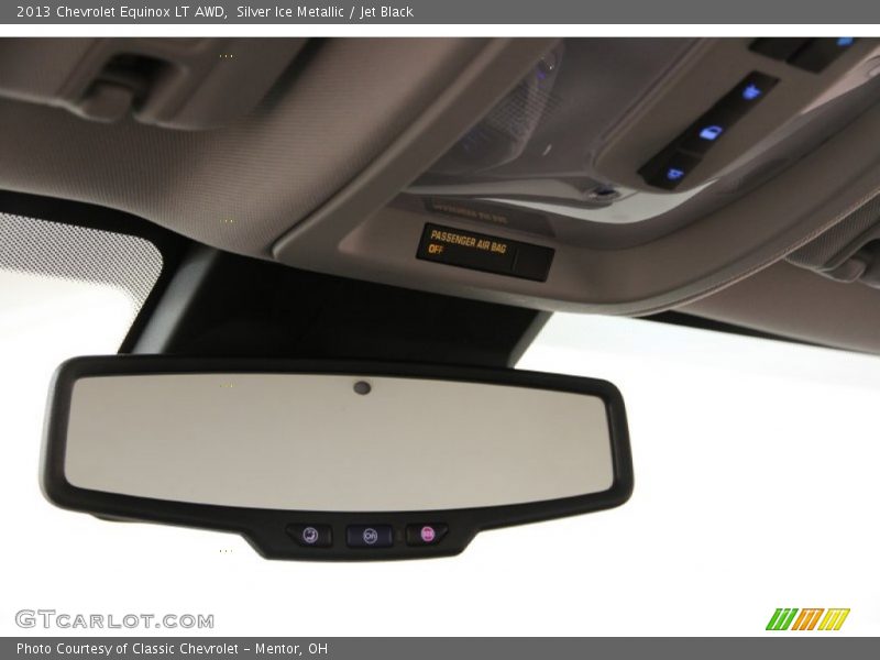 Silver Ice Metallic / Jet Black 2013 Chevrolet Equinox LT AWD