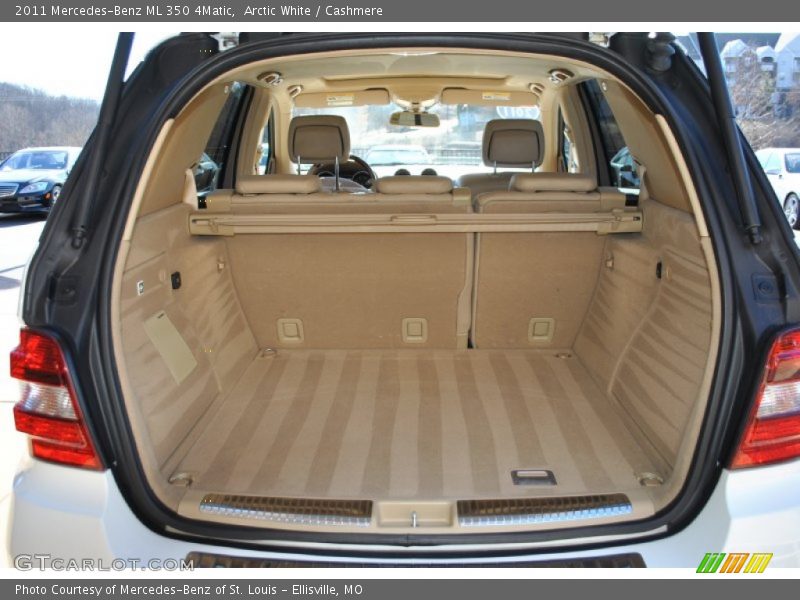 Arctic White / Cashmere 2011 Mercedes-Benz ML 350 4Matic