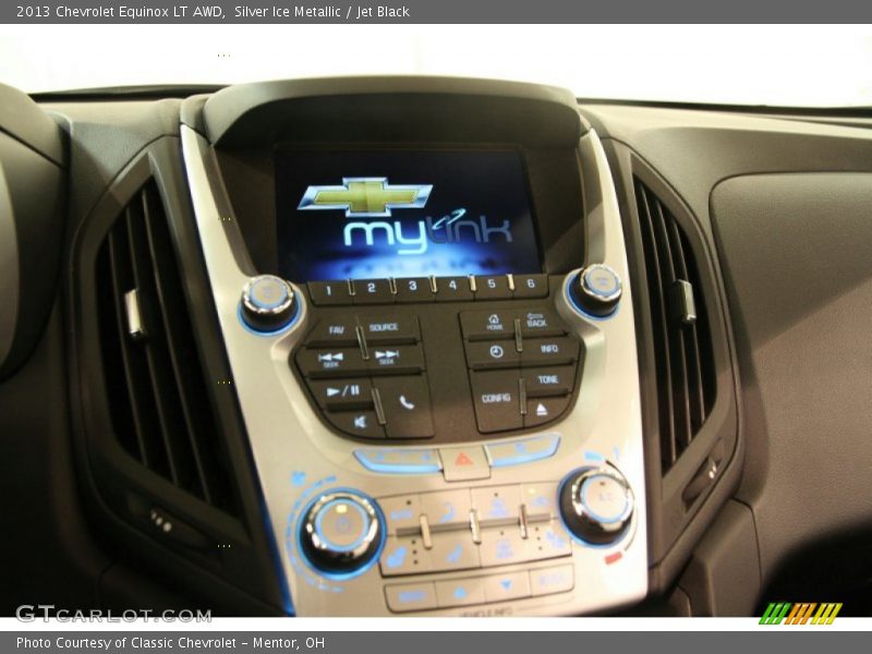 Silver Ice Metallic / Jet Black 2013 Chevrolet Equinox LT AWD