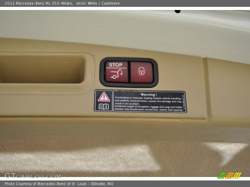Arctic White / Cashmere 2011 Mercedes-Benz ML 350 4Matic