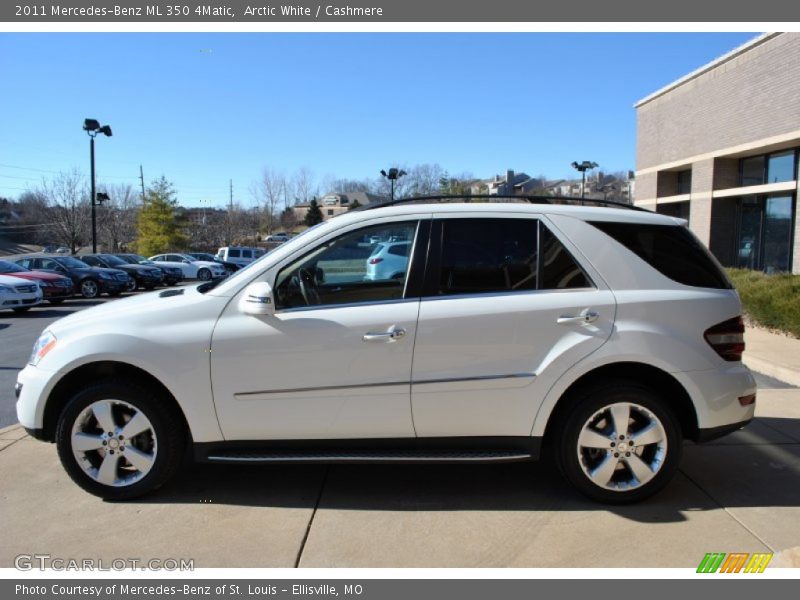 Arctic White / Cashmere 2011 Mercedes-Benz ML 350 4Matic