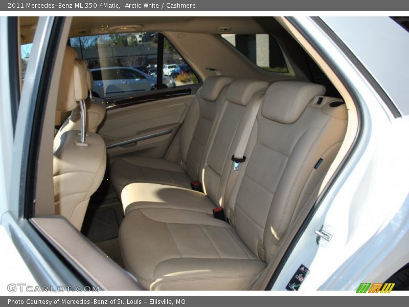 Arctic White / Cashmere 2011 Mercedes-Benz ML 350 4Matic
