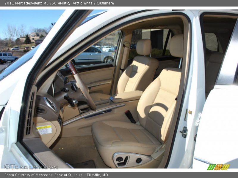 Arctic White / Cashmere 2011 Mercedes-Benz ML 350 4Matic