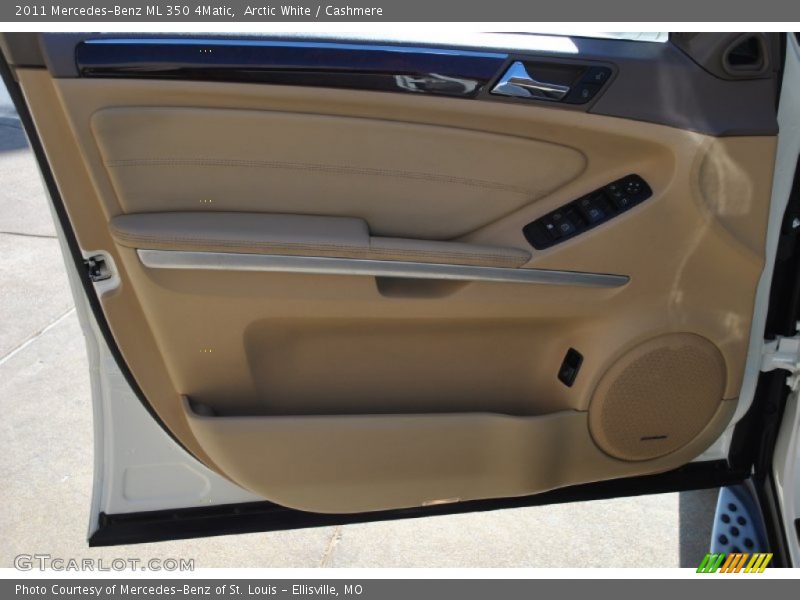 Arctic White / Cashmere 2011 Mercedes-Benz ML 350 4Matic