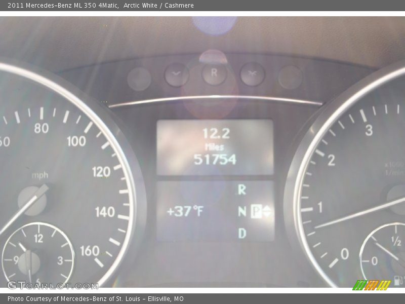 Arctic White / Cashmere 2011 Mercedes-Benz ML 350 4Matic