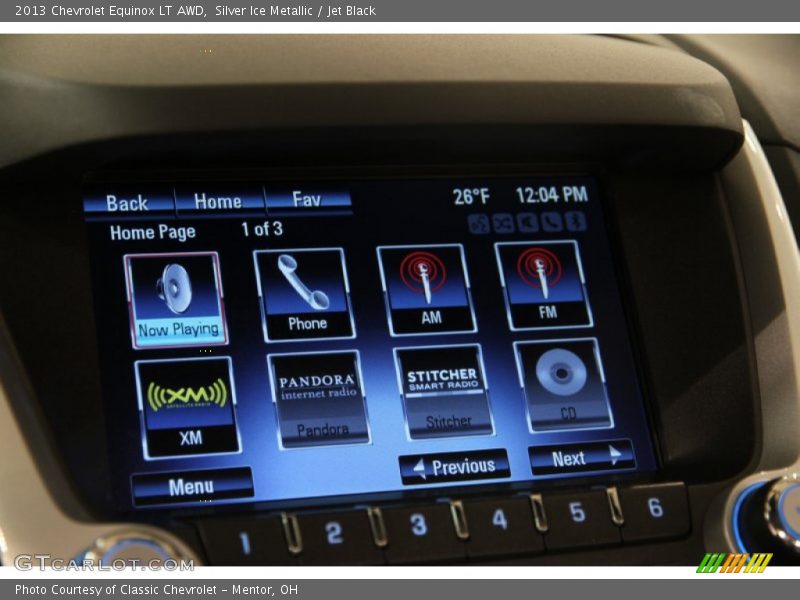 Silver Ice Metallic / Jet Black 2013 Chevrolet Equinox LT AWD