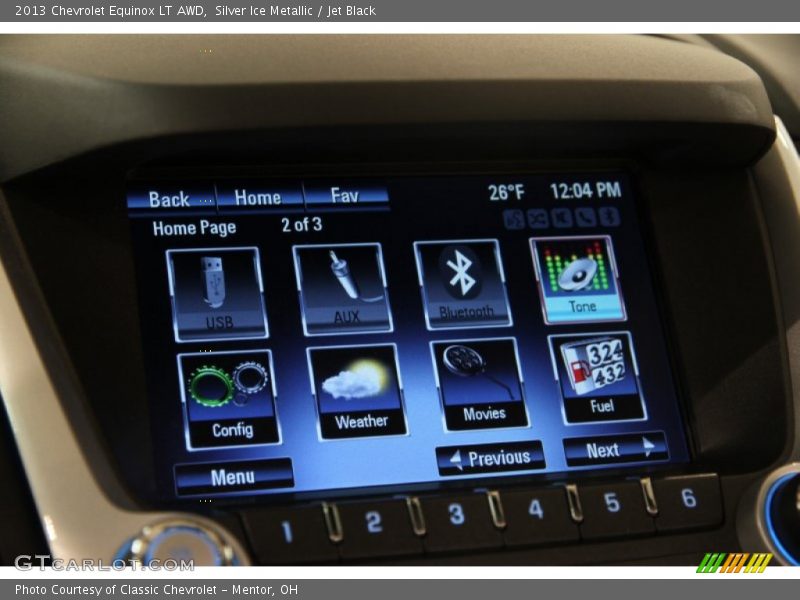 Silver Ice Metallic / Jet Black 2013 Chevrolet Equinox LT AWD