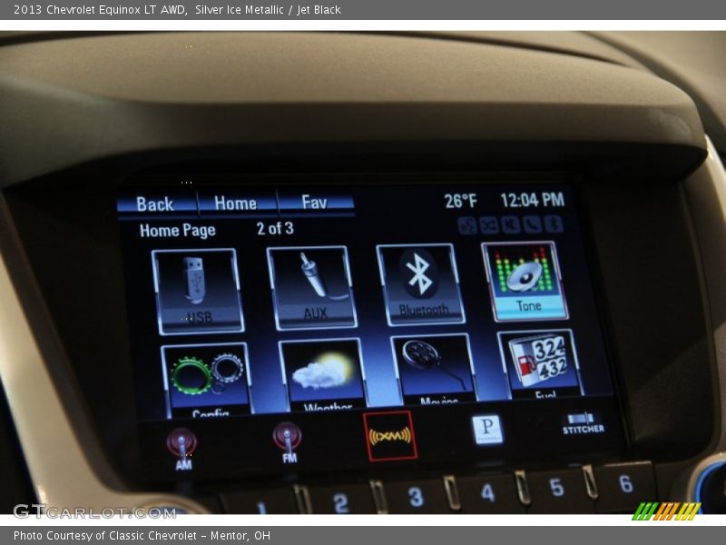 Silver Ice Metallic / Jet Black 2013 Chevrolet Equinox LT AWD