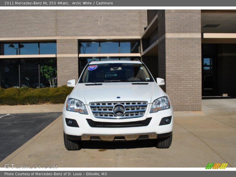 Arctic White / Cashmere 2011 Mercedes-Benz ML 350 4Matic