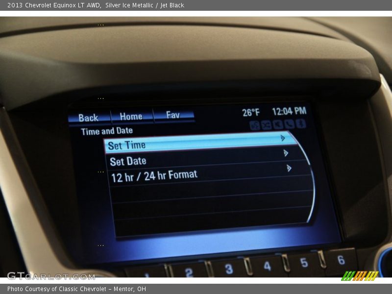 Silver Ice Metallic / Jet Black 2013 Chevrolet Equinox LT AWD