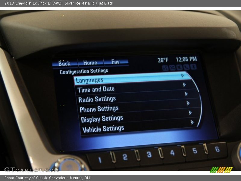 Silver Ice Metallic / Jet Black 2013 Chevrolet Equinox LT AWD