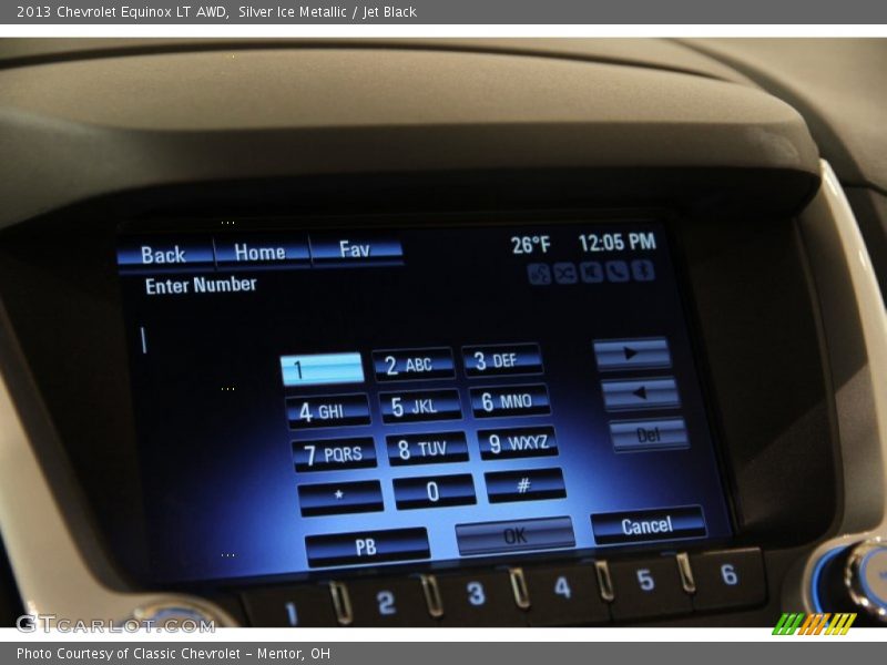 Silver Ice Metallic / Jet Black 2013 Chevrolet Equinox LT AWD