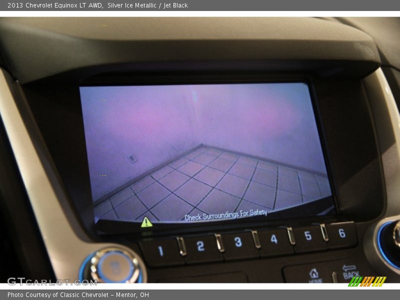 Silver Ice Metallic / Jet Black 2013 Chevrolet Equinox LT AWD