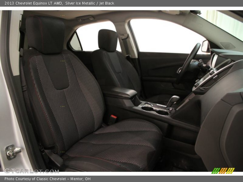 Silver Ice Metallic / Jet Black 2013 Chevrolet Equinox LT AWD