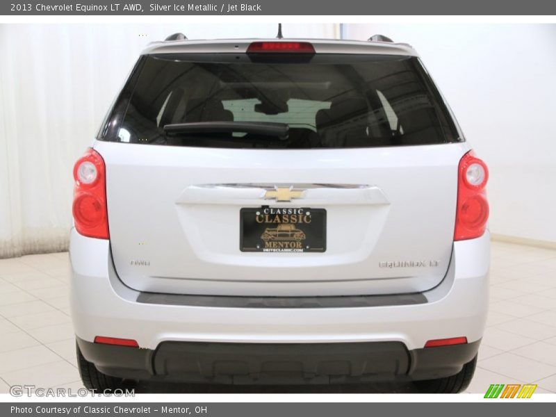 Silver Ice Metallic / Jet Black 2013 Chevrolet Equinox LT AWD