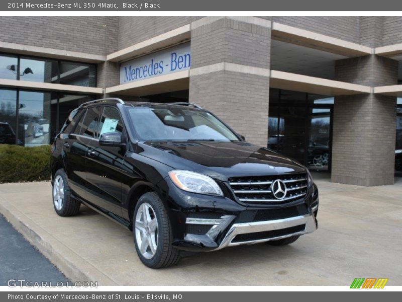 Front 3/4 View of 2014 ML 350 4Matic