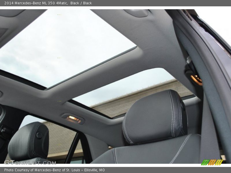 Sunroof of 2014 ML 350 4Matic