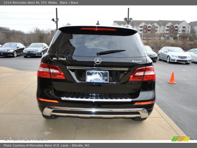 Black / Black 2014 Mercedes-Benz ML 350 4Matic