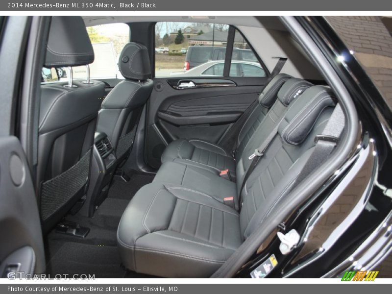 Rear Seat of 2014 ML 350 4Matic