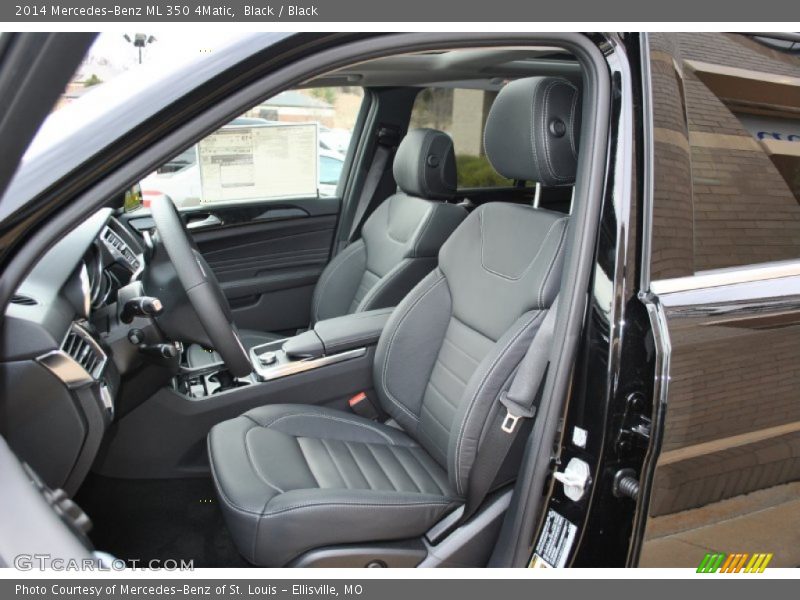 Front Seat of 2014 ML 350 4Matic