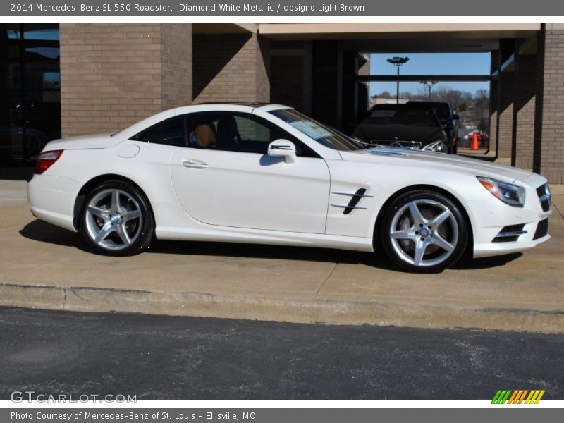  2014 SL 550 Roadster Diamond White Metallic