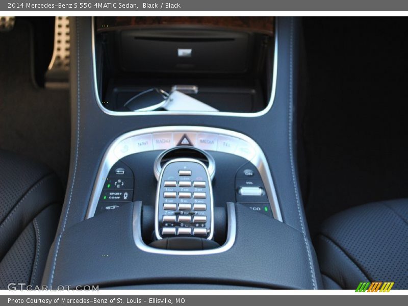 Controls of 2014 S 550 4MATIC Sedan