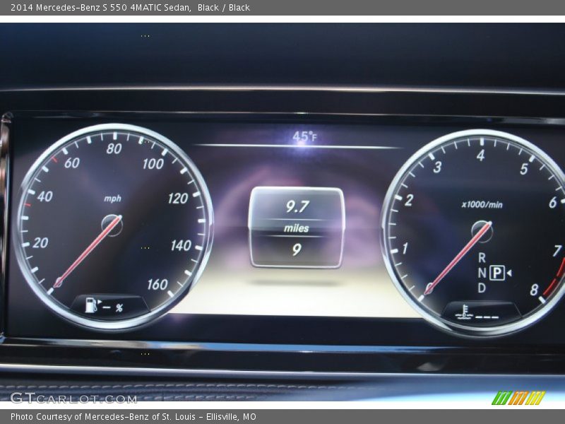  2014 S 550 4MATIC Sedan 550 4MATIC Sedan Gauges