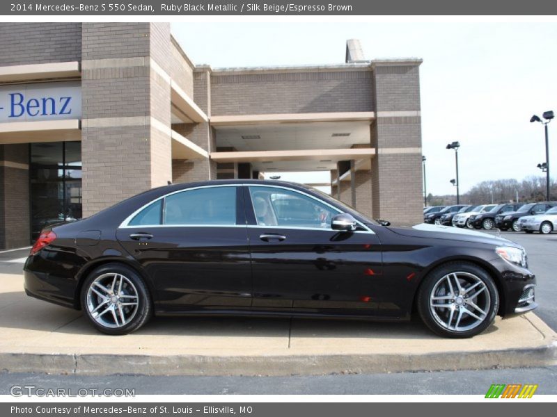  2014 S 550 Sedan Ruby Black Metallic