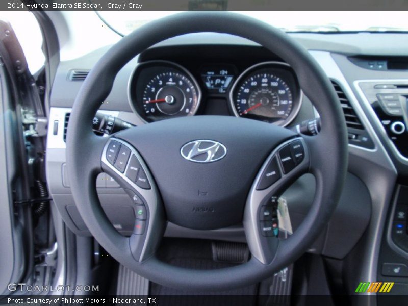 Gray / Gray 2014 Hyundai Elantra SE Sedan