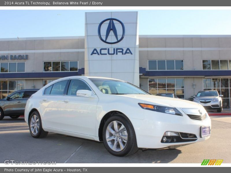 Bellanova White Pearl / Ebony 2014 Acura TL Technology