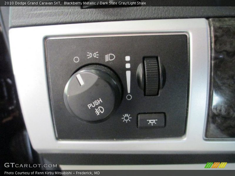 Blackberry Metallic / Dark Slate Gray/Light Shale 2010 Dodge Grand Caravan SXT