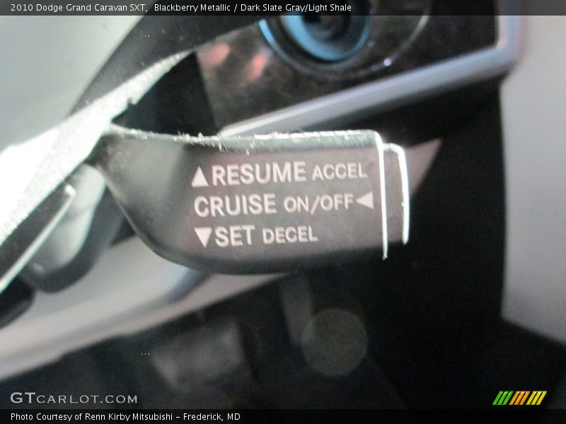 Blackberry Metallic / Dark Slate Gray/Light Shale 2010 Dodge Grand Caravan SXT