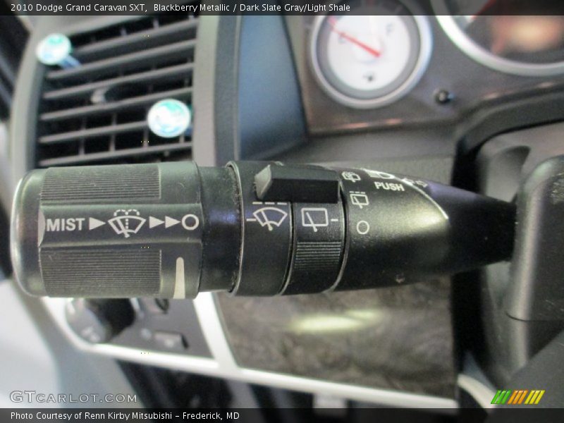 Blackberry Metallic / Dark Slate Gray/Light Shale 2010 Dodge Grand Caravan SXT