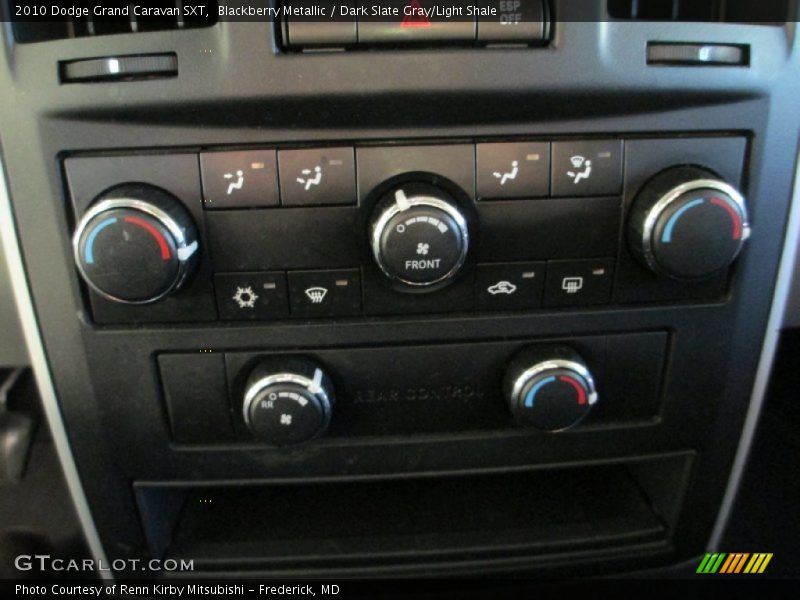 Blackberry Metallic / Dark Slate Gray/Light Shale 2010 Dodge Grand Caravan SXT