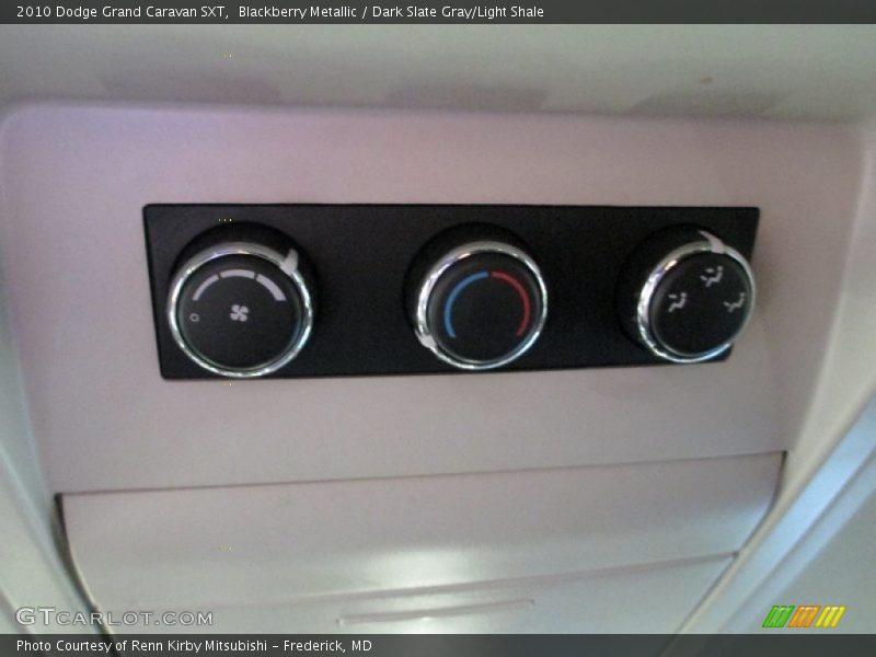 Blackberry Metallic / Dark Slate Gray/Light Shale 2010 Dodge Grand Caravan SXT