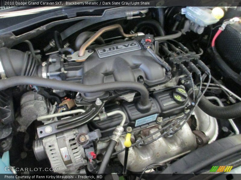 Blackberry Metallic / Dark Slate Gray/Light Shale 2010 Dodge Grand Caravan SXT