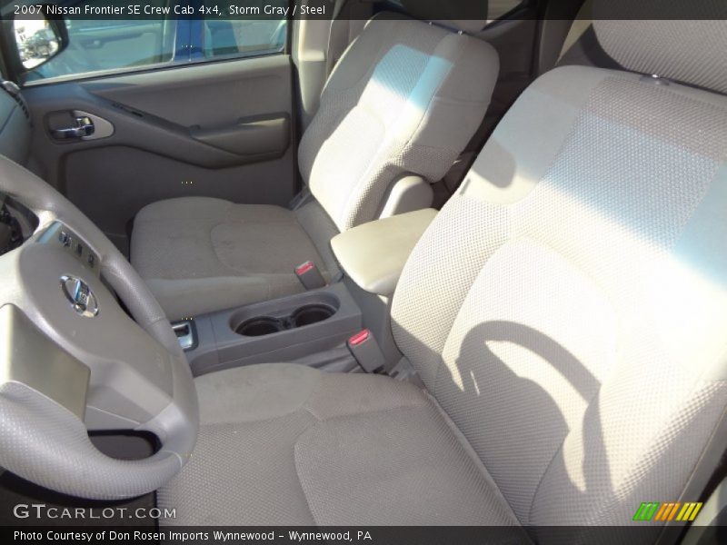 Storm Gray / Steel 2007 Nissan Frontier SE Crew Cab 4x4