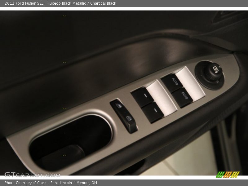 Tuxedo Black Metallic / Charcoal Black 2012 Ford Fusion SEL