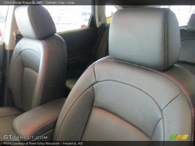 Gotham Gray / Gray 2009 Nissan Rogue SL AWD