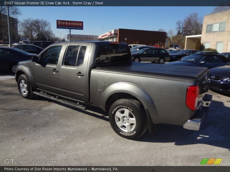 Storm Gray / Steel 2007 Nissan Frontier SE Crew Cab 4x4