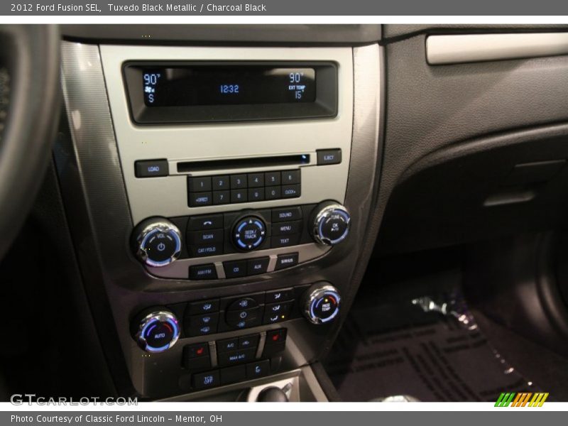 Tuxedo Black Metallic / Charcoal Black 2012 Ford Fusion SEL