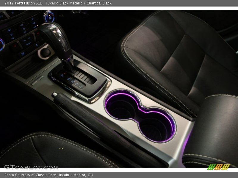Tuxedo Black Metallic / Charcoal Black 2012 Ford Fusion SEL
