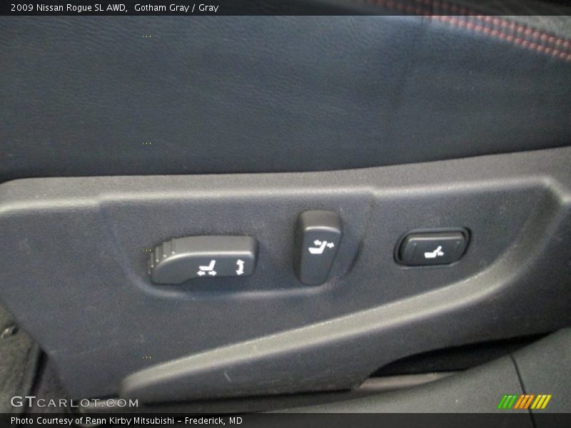 Gotham Gray / Gray 2009 Nissan Rogue SL AWD