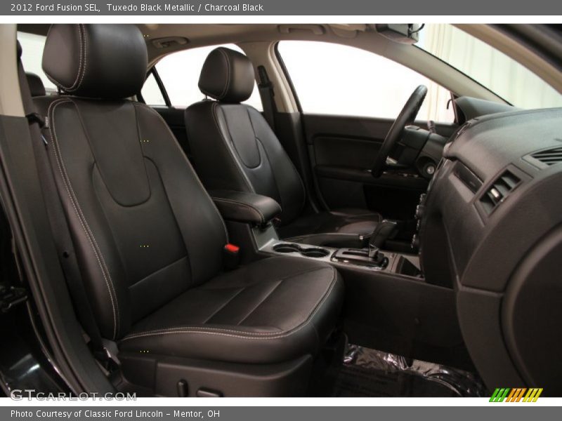 Tuxedo Black Metallic / Charcoal Black 2012 Ford Fusion SEL
