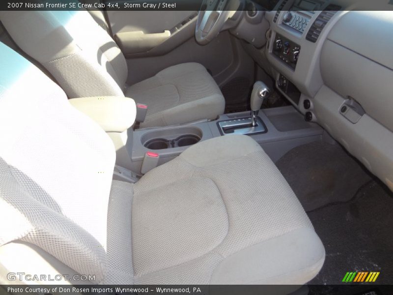 Storm Gray / Steel 2007 Nissan Frontier SE Crew Cab 4x4