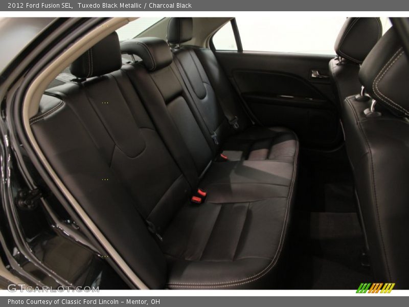 Tuxedo Black Metallic / Charcoal Black 2012 Ford Fusion SEL
