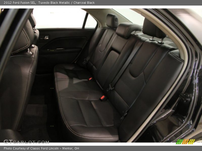 Tuxedo Black Metallic / Charcoal Black 2012 Ford Fusion SEL