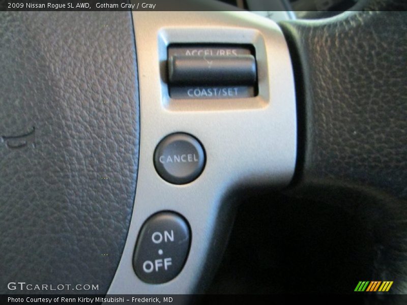 Gotham Gray / Gray 2009 Nissan Rogue SL AWD