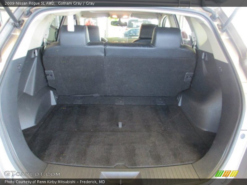 Gotham Gray / Gray 2009 Nissan Rogue SL AWD