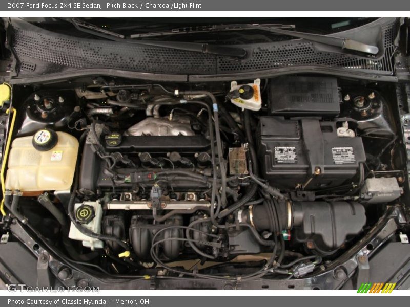 Pitch Black / Charcoal/Light Flint 2007 Ford Focus ZX4 SE Sedan